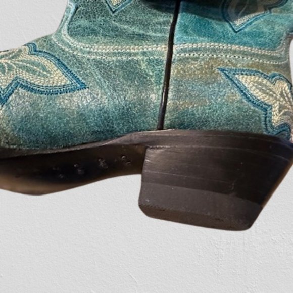 ❤️HOST PICK❤️ Roper Blue All Over Embroidery Western Boots  4214   NWOB Boutique - Picture 4 of 8